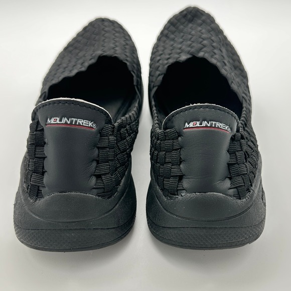Mountrek SportShift Tour Woven‎ Skimmer Gore Black Comfort Slip On Shoes SZ 8 - Picture 3 of 12
